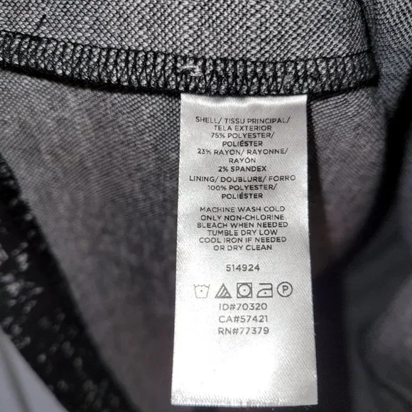 NWT Ann Taylor Heavy Knit Dress 14 Salt n Pepper - Picture 5 of 6